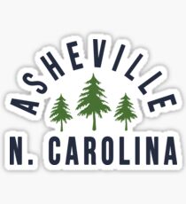 Asheville North Carolina Sticker