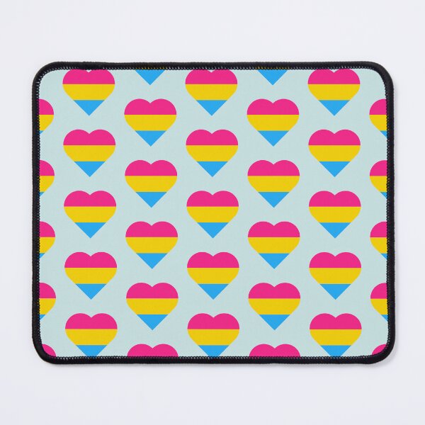 Item preview, Pansexual Flag Heart designed and sold by forkmuddies.