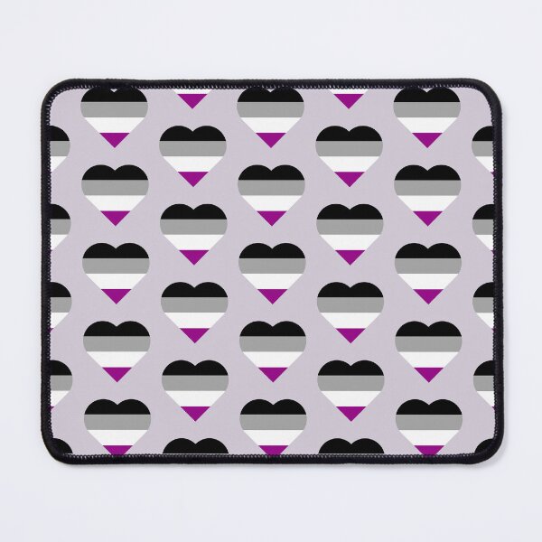 Item preview, Asexual Flag Heart designed and sold by forkmuddies.