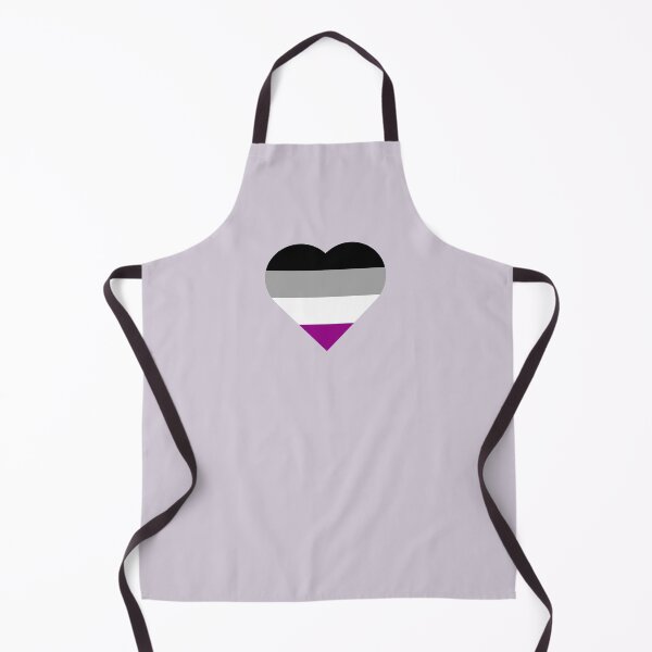 Item preview, Asexual Flag Heart designed and sold by forkmuddies.