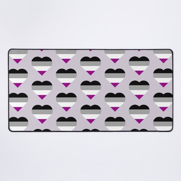 Item preview, Asexual Flag Heart designed and sold by forkmuddies.