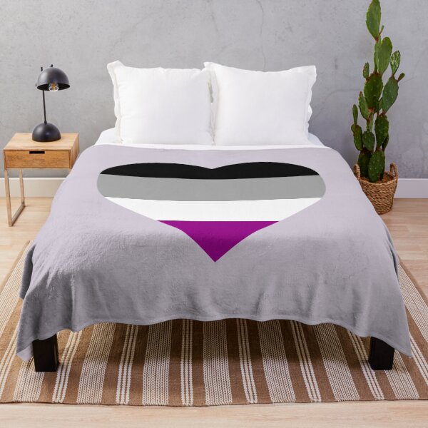 Item preview, Asexual Flag Heart designed and sold by forkmuddies.