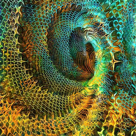 DeepStyle abstraction fractal