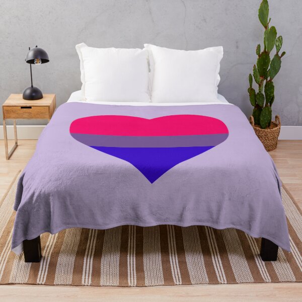 Item preview, Bisexual Flag Heart designed and sold by forkmuddies.