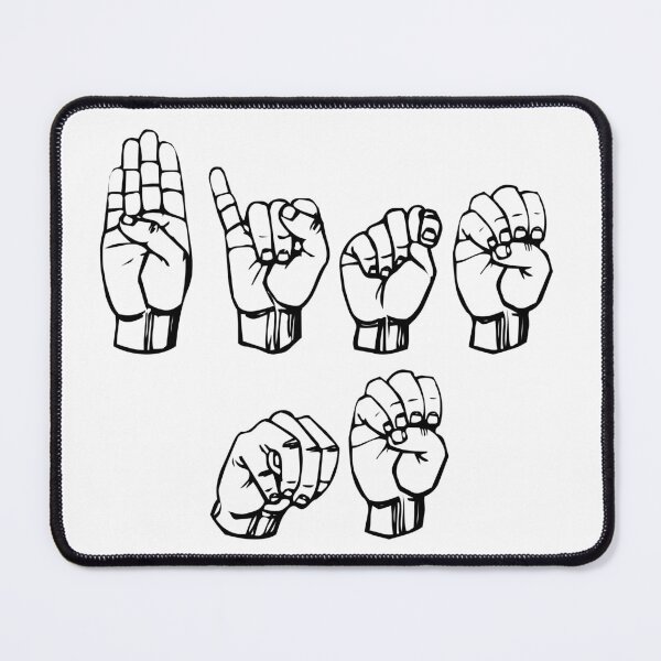Item preview, Bite Me Sign Language sticker designed and sold by MadEDesigns.