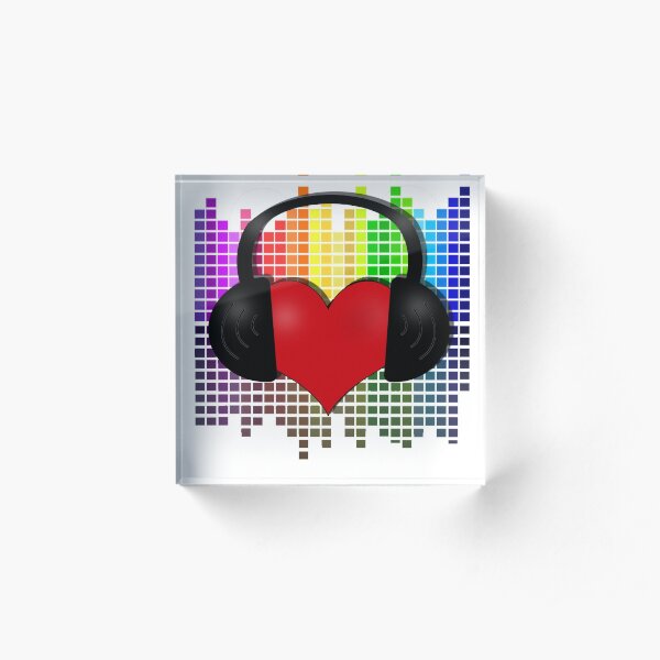 Music Acrylic Block