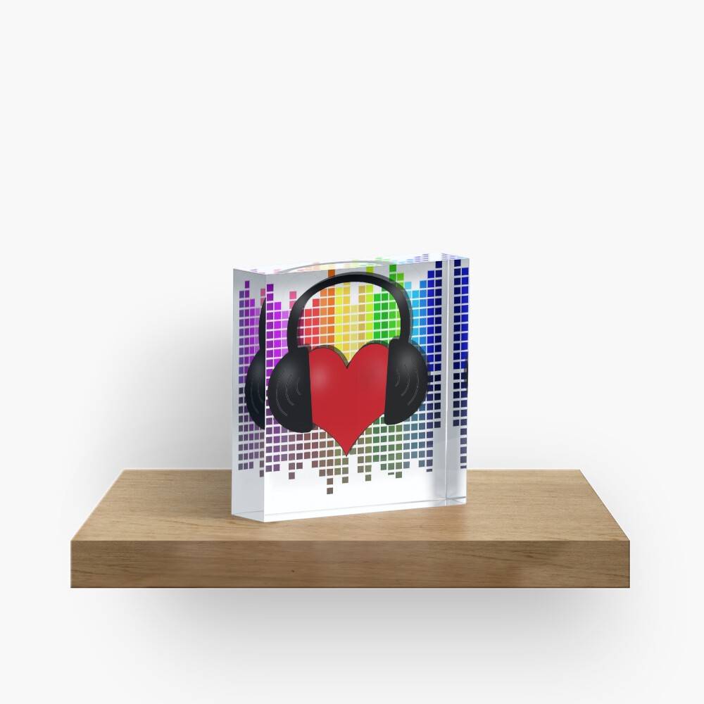 Music Acrylic Block