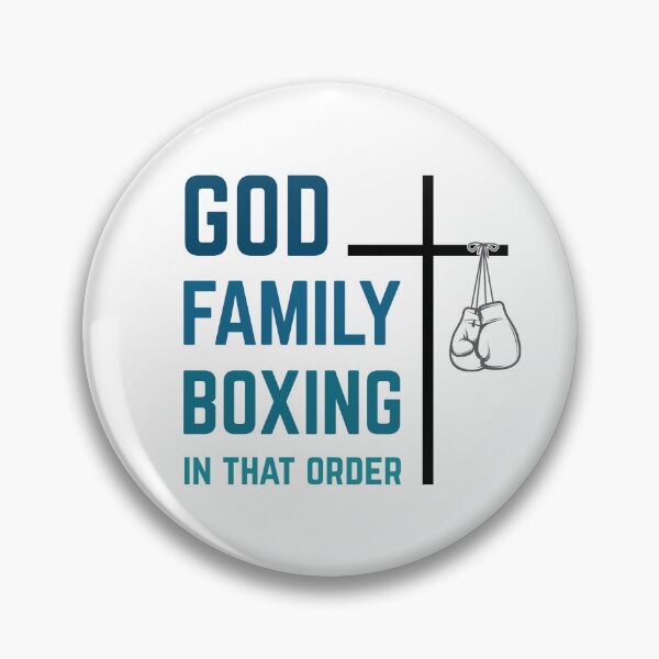 Item preview, God Family Boxing in Order in Blues designed and sold by BeckahG4.
