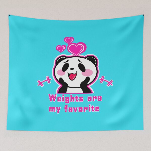 Item preview, Cute Fitness Panda designed and sold by Tim Addison.