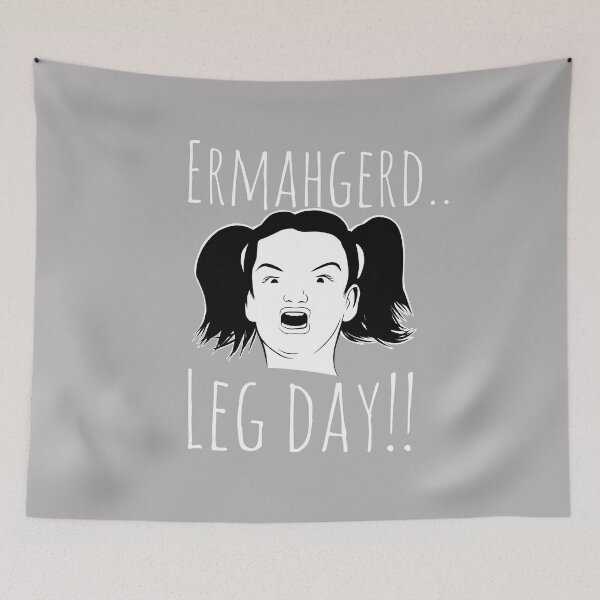 Item preview, Leg Day Fitness Funny designed and sold by Tim Addison.