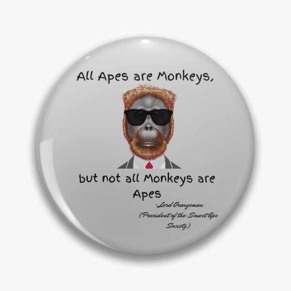 Item preview, Not all monkeys are apes designed and sold by Endeavour-Tees.