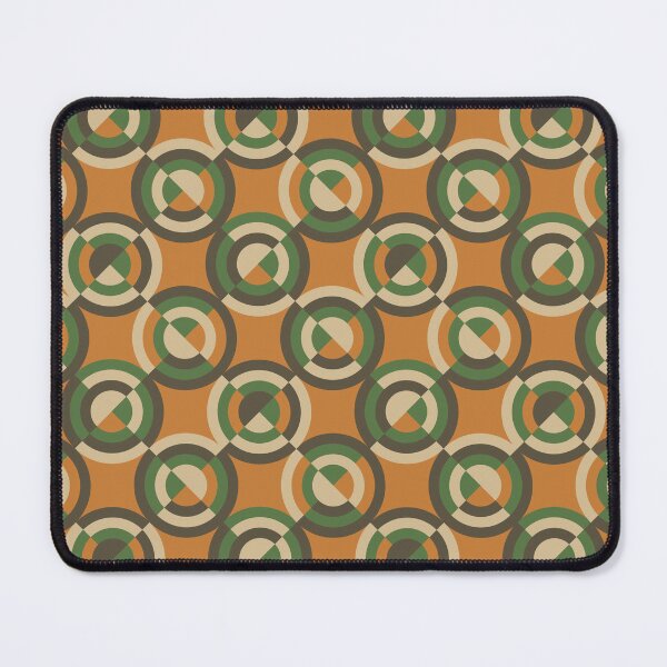 Item preview, Sirkel, Retro 70s Circle Motif Pattern designed and sold by BesanoStyle.