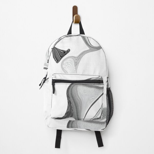 Item preview, Abstract liquid paint in black and white designed and sold by ColoursOfFrance.