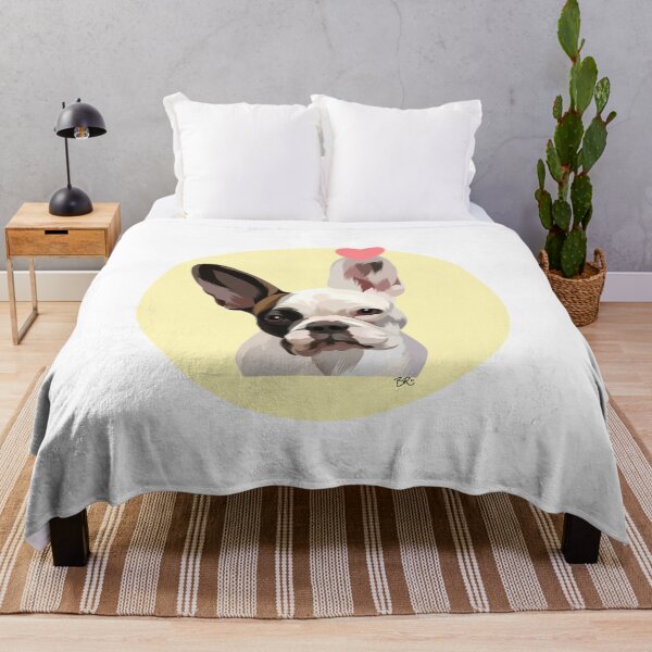 Item preview, French bulldog designed and sold by RazzaghiArt.
