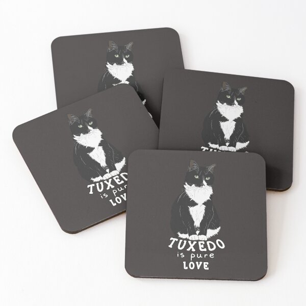 Item preview, Tuxedo Cat Heart Shape designed and sold by MrEddie10.