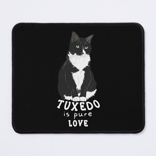 Item preview, Tuxedo Cat Heart Shape designed and sold by MrEddie10.