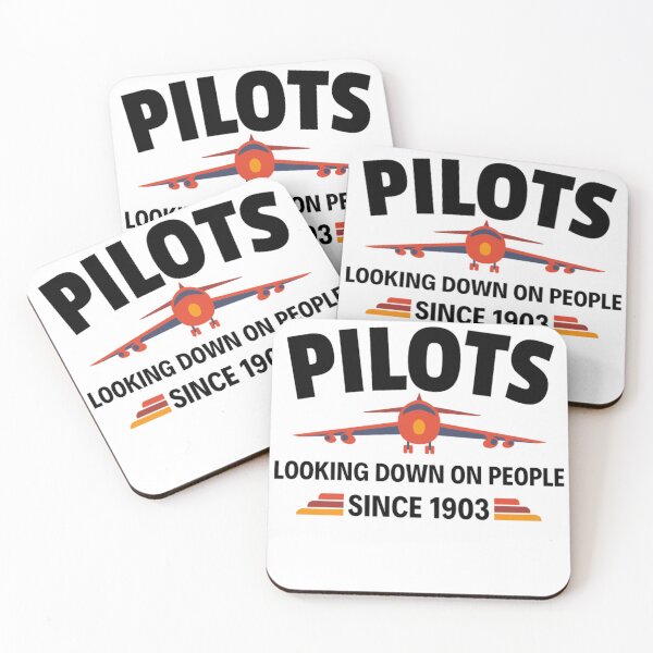 Item preview, Pilots Looking down on people Since 1903 Funny  Pilots Sayings designed and sold by chetan786.