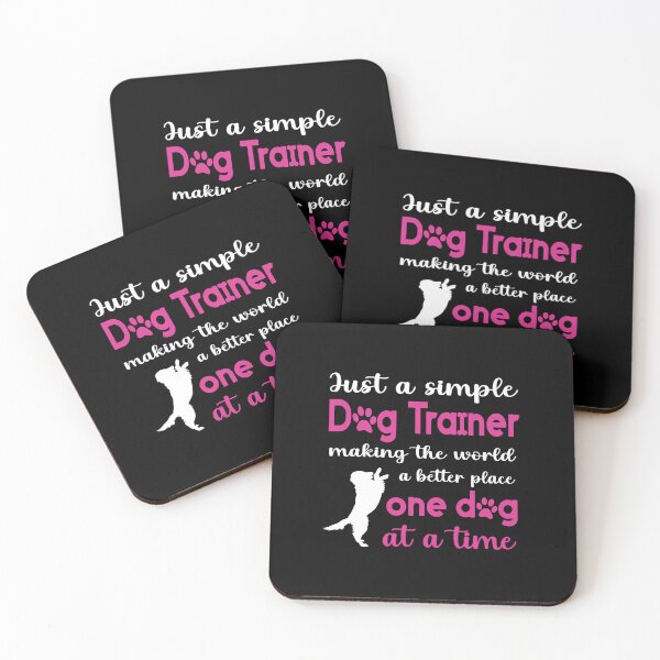 Item preview, Simple Dog Trainer, Funny Dog Trainer Quote, Golden Retriever | Pink designed and sold by arlutai.