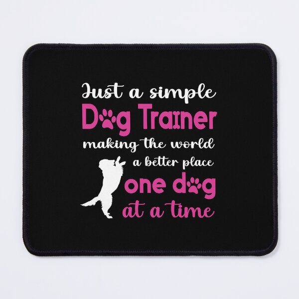 Item preview, Simple Dog Trainer, Funny Dog Trainer Quote, Golden Retriever | Pink designed and sold by arlutai.
