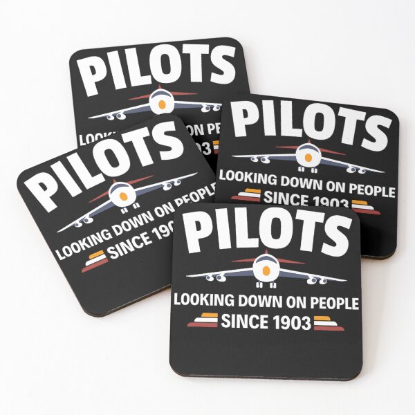 Item preview,  Pilots Looking down on people Since 1903 Funny  Pilots Sayings designed and sold by chetan786.