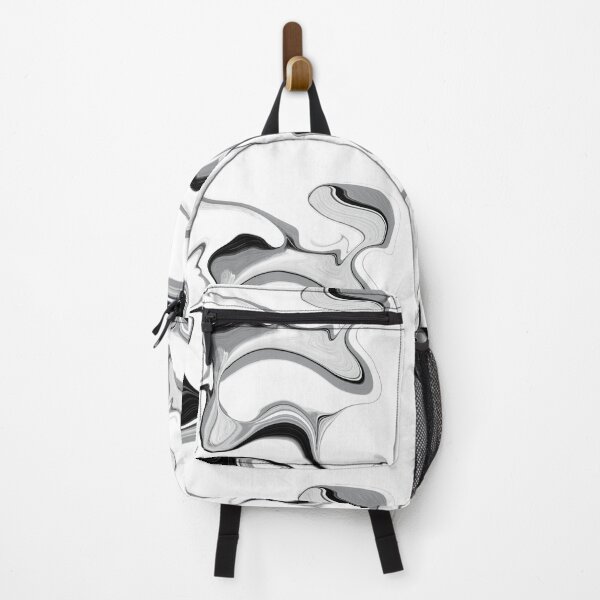 Item preview, Abstract liquid paint in black and white designed and sold by ColoursOfFrance.