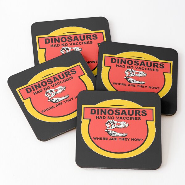 Item preview, Dinosaurs Had No Vaccines. Where Are They Now? designed and sold by DistinguishedMe.