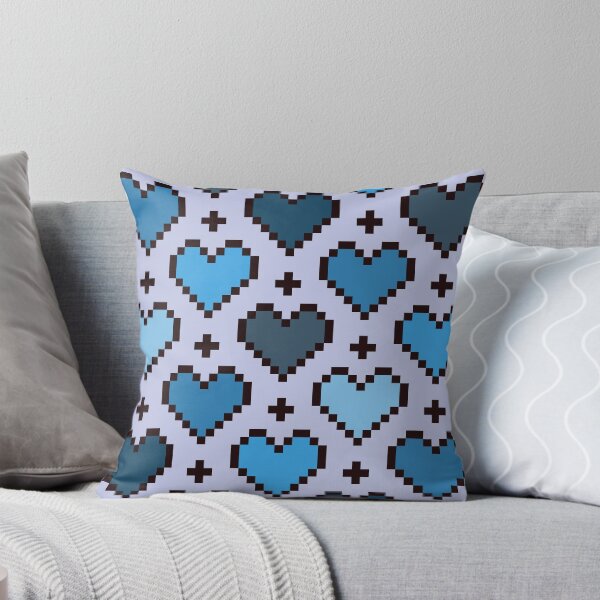 Item preview, Pixel heart pattern blue and purple designed and sold by Veyiive.