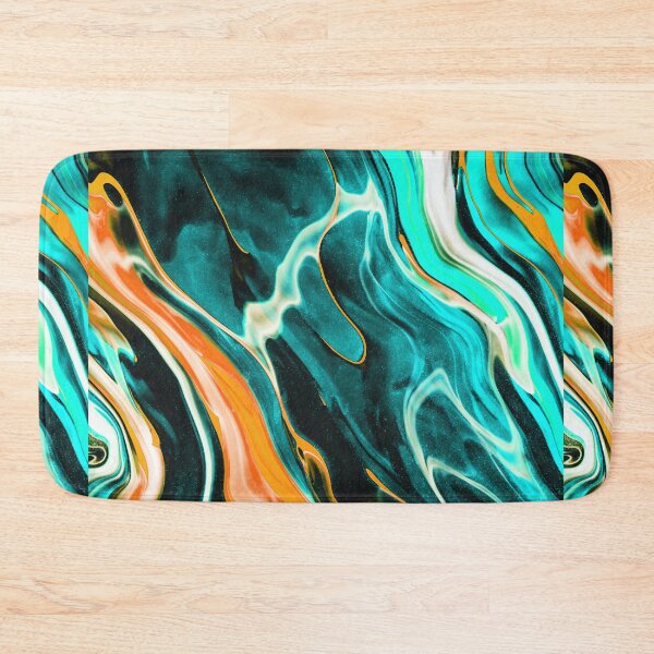 Item preview, Green Liquid Marble designed and sold by newburyboutique.