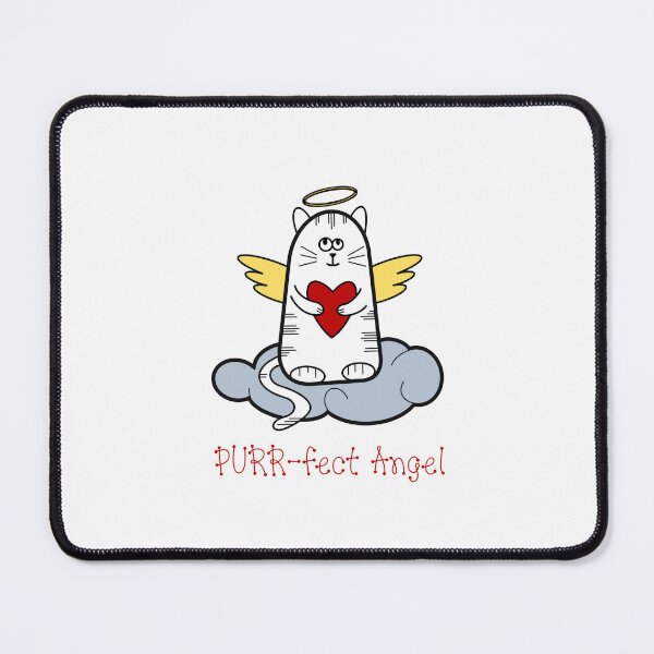 Item preview, PURR-fect Angel designed and sold by PawsitiveMum.