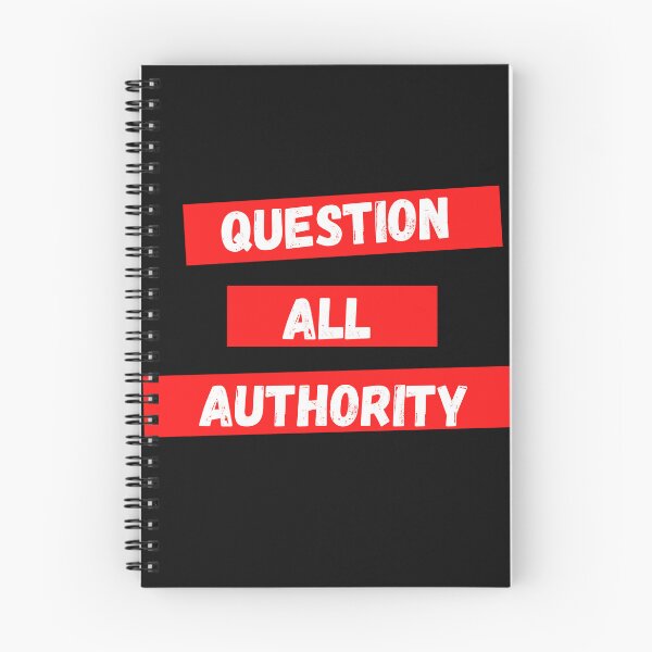 Item preview, Question Authority designed and sold by ResistanceCo.