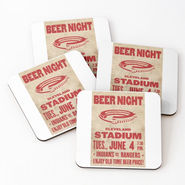 Item preview, Ten Cent Beer Night Cleveland, distressed designed and sold by uniquenostalgia.
