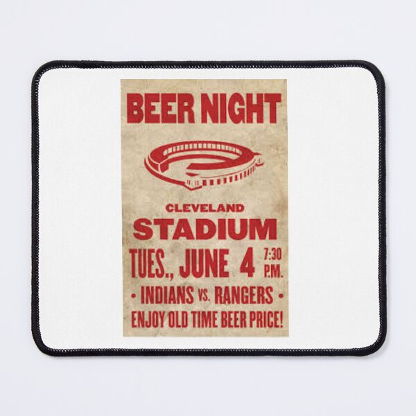 Item preview, Ten Cent Beer Night Cleveland, distressed designed and sold by uniquenostalgia.