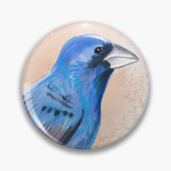 Artikelvorschau, Inky Indigo Bunting entworfen und verkauft von Thegreatnerd.