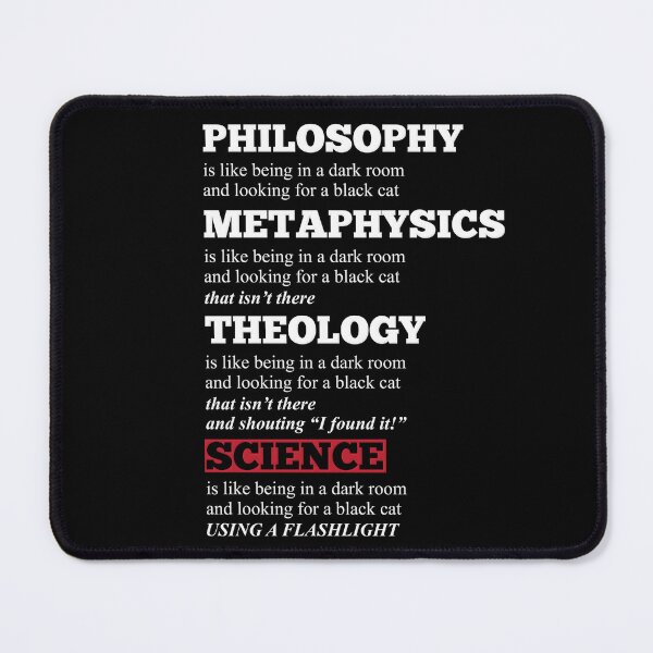 Item preview, Funny Philosophy Metaphysics Theology Science Joke designed and sold by Koffeecrisp.