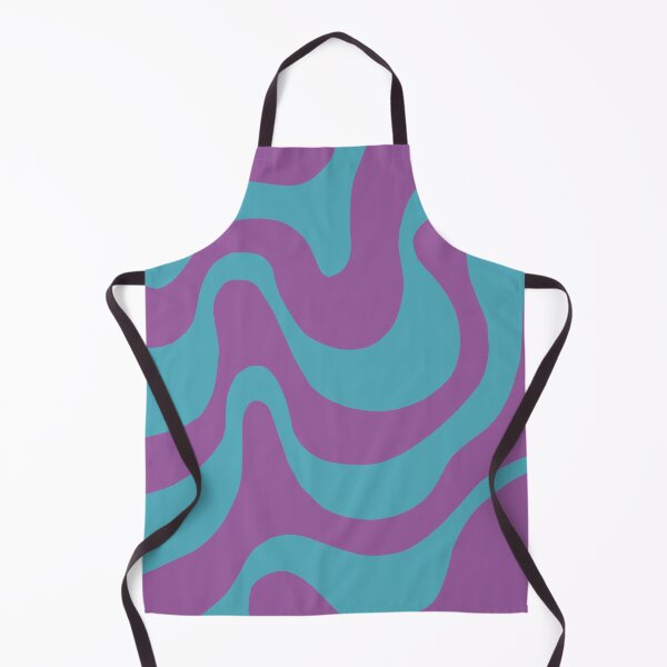 Item preview, Teal and Purple Serpentine Paper Cut designed and sold by Sharon Schwalbe.