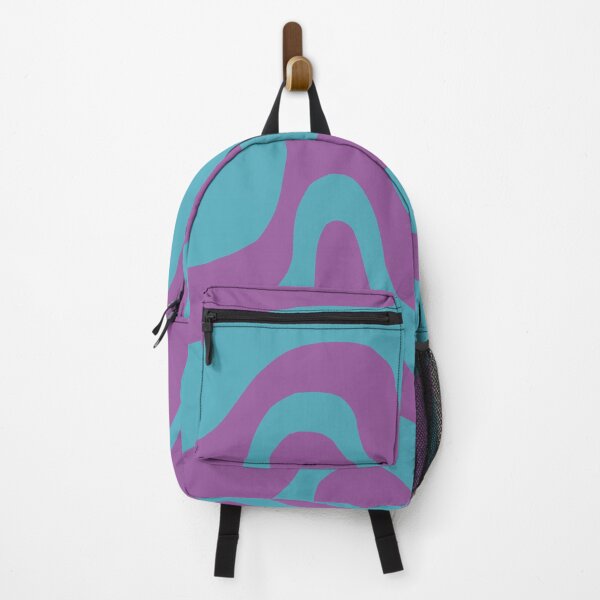 Item preview, Teal and Purple Serpentine Paper Cut designed and sold by Sharon Schwalbe.