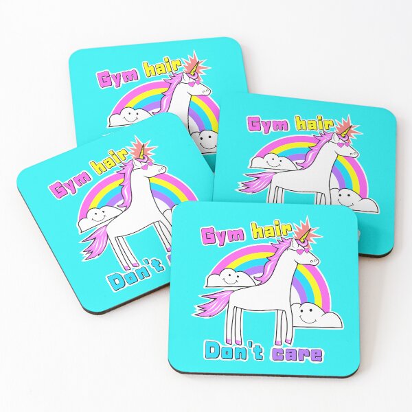 Item preview, Barbell Unicorn Fitness Girl Funny designed and sold by Tim Addison.