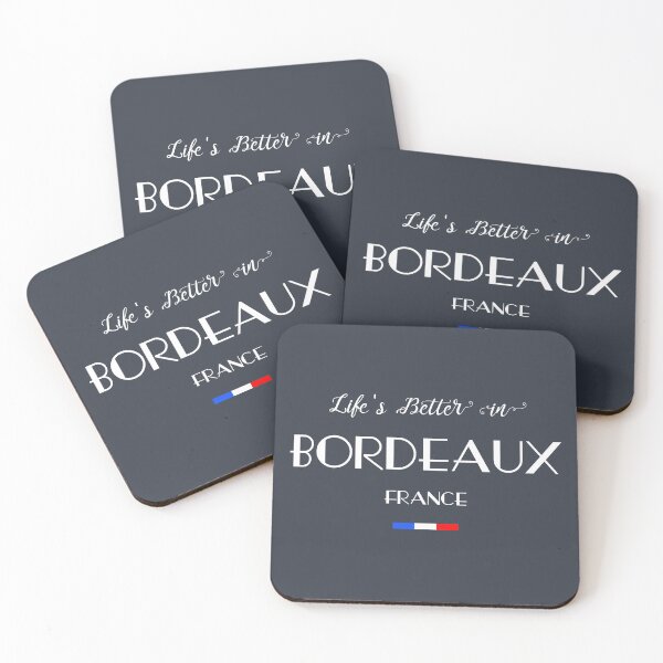 Item preview, Life's Better in BORDEAUX French Flag designed and sold by frenchsalsa.