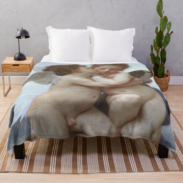 Item preview, William-Adolphe Bouguereau's Cupid and Psyche as Children designed and sold by mosfunky.