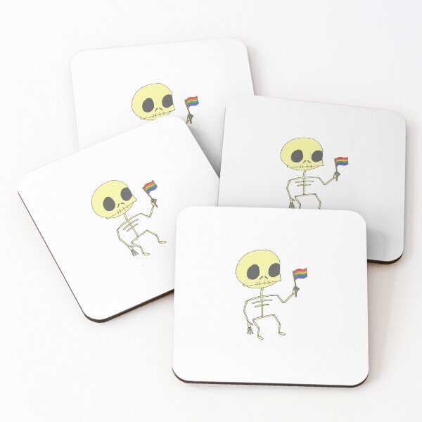 Item preview, LGBTQ+ Skeleton  designed and sold by mystrozdiy.