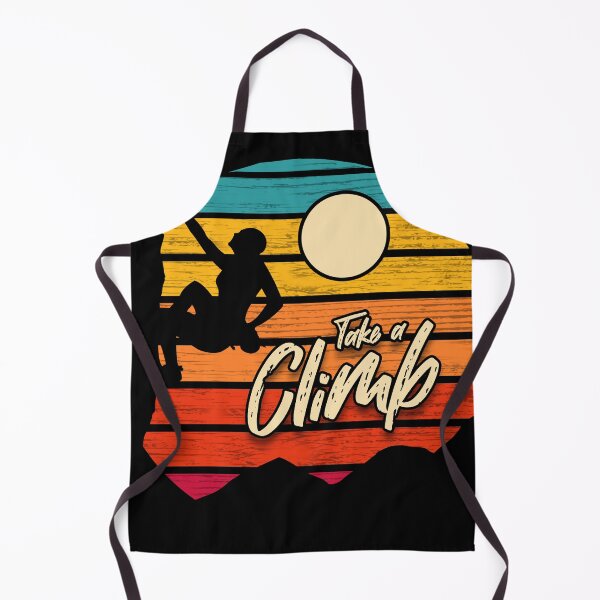Item preview, Take A Climb! Rock Climbing  - Vintage Climber - Rock Climbing designed and sold by CattlettArt.