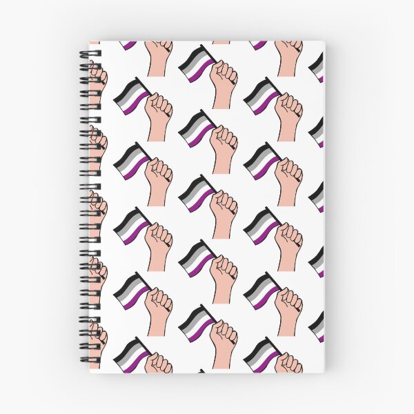 Artikelvorschau, asexuelles Stolzflaggen-Handmuster entworfen und verkauft von BThingies.