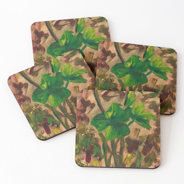 Item preview, Black Currant spring leafs  designed and sold by Rina Arling.