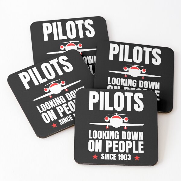 Item preview, Pilots Looking down on people Since 1903 Funny  Pilots Sayings designed and sold by chetan786.