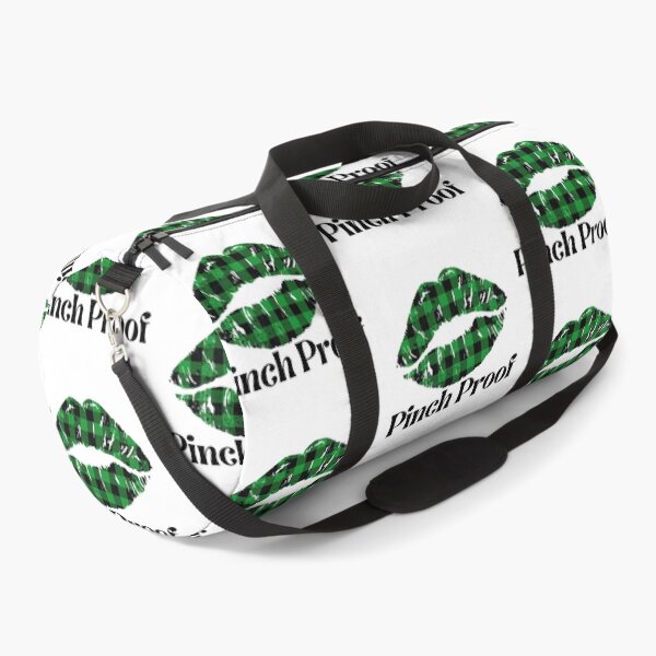 Item preview, Buffalo Plaid Lips, Pinch Proof, Funny St. Patrick's Day Celebrations designed and sold by Auntieck.