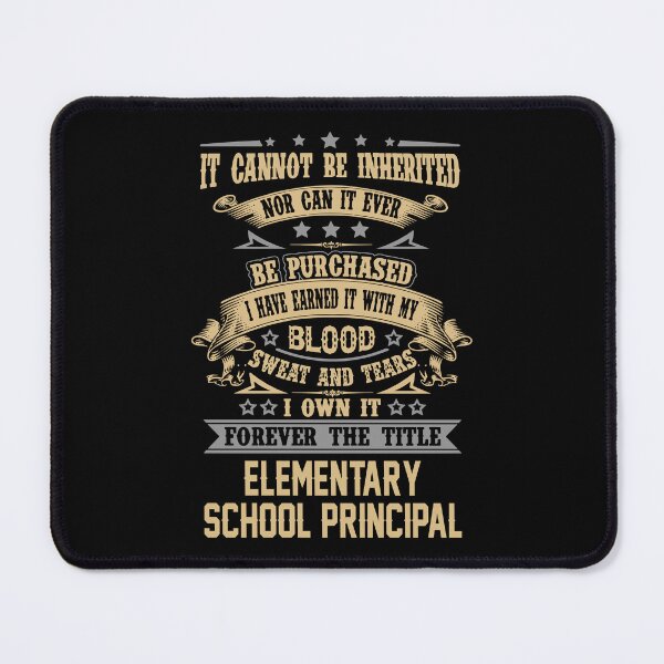 Item preview, Elementary School Principal T Shirt - Forever The Title Job Gift Item Tee designed and sold by celiagomez456.