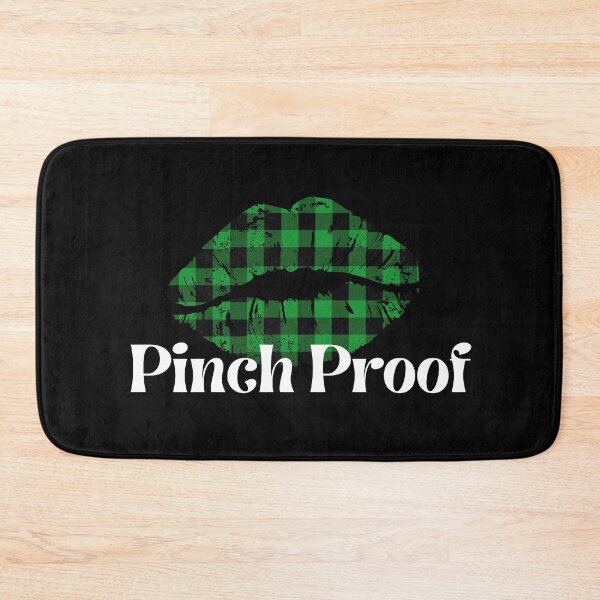 Item preview, Buffalo Plaid Lips, Pinch Proof, Funny St. Patrick's Day Celebrations designed and sold by Auntieck.