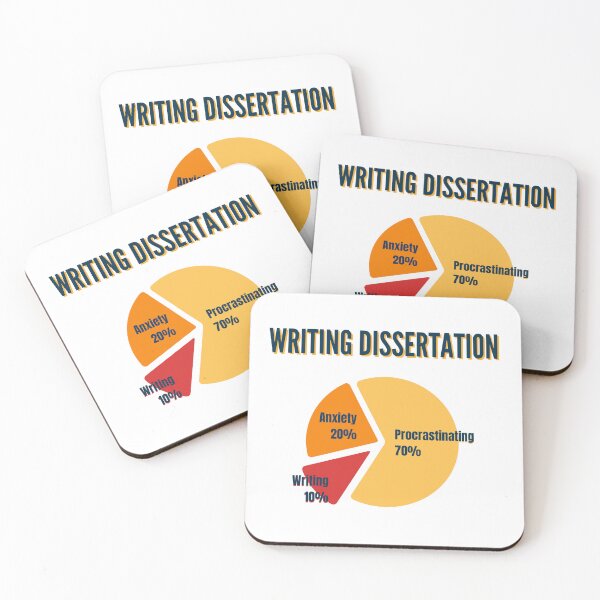 Item preview, Writing Dissertation – 70% Procrastination – Funny Grad Student designed and sold by cinsarad.