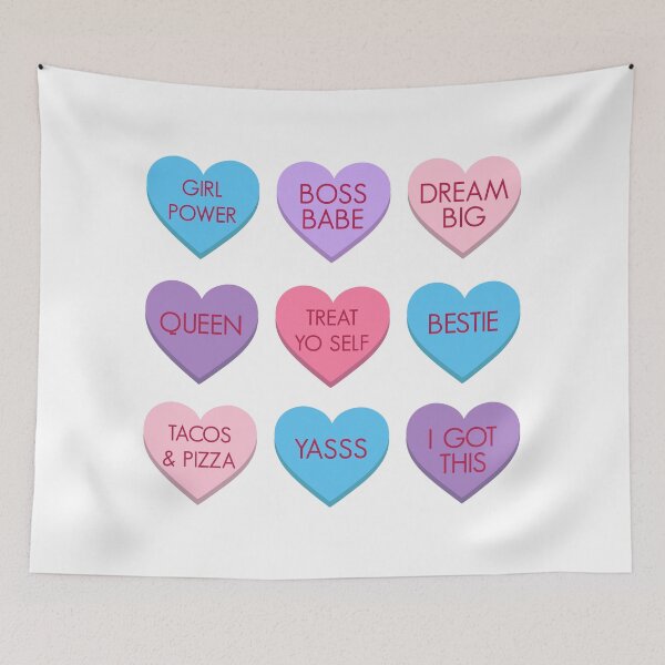 Item preview, Galentine's Conversation Hearts designed and sold by Arianna Khalil.