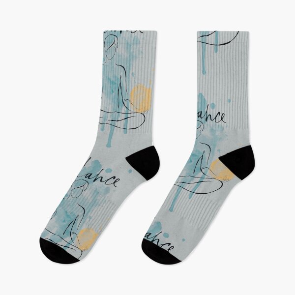 Item preview, Find Balance, moon,sun, lotos, watercolor yoga design designed and sold by InnaMGraphic.